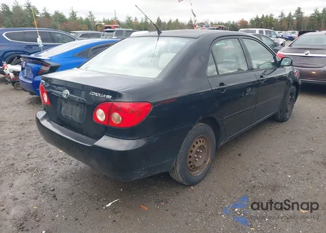 2006 Toyota Corolla Le из США, поврежденный, VIN 2T1BR32E76C692121